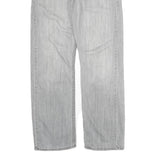 LEVI'S Mens Regular Fit Straight Leg Denim Light W33 L32 Grey Casual Jeans