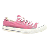 CONVERSE Chuck Taylor All Star Womens Low Top Trainers Red Canvas UK 7 Classic