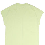 PUMA Womens Yellow Cotton Day Dress L Camo Logo Casual Summer Style