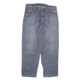 BAY JEANS Mens Jeans Blue Relaxed Straight Denim Medium W32 L29 Casual Stylish