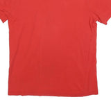 PUMA Mens Red Graphic T-Shirt XS Short Sleeve Crew Neck Cotton Blend Casual