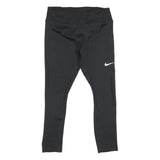 NIKE Womens Joggers Black Slim Tapered M W26 L22 Activewear Sports Casual