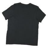 ADIDAS Mens Black Cotton Blend Graphic T-Shirt L Short Sleeve Crew Neck