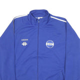 ADIDAS Mens Blue Hellas Track Jacket XL Polyester Plain Zip Sportswear