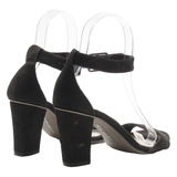 TAMARIS Strappy Heels Black Synthetic Womens UK 3