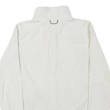 THE NORTH FACE Womens White Fleece Jacket S Polyester Blend Zip Outdoor Casual