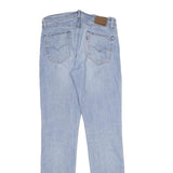 LEVI'S 511 BIG E Mens Jeans Blue Slim Skinny Denim Light W34 L34 Zip