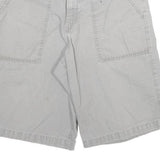 DICKIES Mens Shorts Grey Casual L W30 Cotton Blend Workwear Pockets
