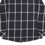 PACIFIC TRAIL Mens Black & White Check Shirt L Long Sleeve Casual Button Front