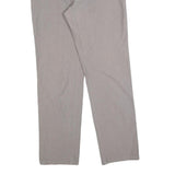 TOMMY HILFIGER Mens Regular Fit Beige Cotton Blend Trousers W30 L32 Casual Zip
