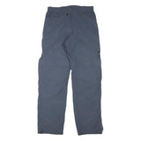 JACK WOLFSKIN Womens Polyester Blend Grey Relaxed Zip Trousers W29 L31 Outdoor