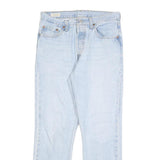 LEVI'S 501 BIG E Womens Jeans Blue Regular Straight Denim Light W28 L28 Classic