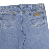 WRANGLER Mens Denim Blue Cowboy Cut Collection Shorts 2XL W40 Casual Cotton