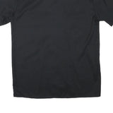 DICKIES Mens Black Work Shirt Cotton Blend M Two Pockets Short Sleeve