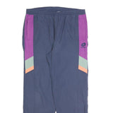 LOTTO Womens Joggers Blue & Purple XL W36 L32 Regular Fit Straight Leg