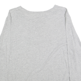 CHAMPION Womens Grey Ohio State Graphic T-Shirt XL Long Sleeve Crew Neck Cotton