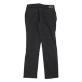 LEVI'S 505 Womens Black Regular Straight Denim Raw W29 L32 Classic Zip Jeans