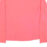 THE NORTH FACE Womens Pink Plain Pullover Jumper Crew Neck L Outdoor Casual