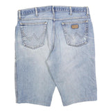 WRANGLER Mens Denim Blue Casual Shorts L W36 Cotton Blend Classic Fit