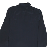 TAIFUN Womens Navy Button Jacket M Polyester Blend Plain Classic
