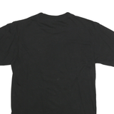 2PAC Mens Black Graphic T-Shirt S Short Sleeve Crew Neck Cotton Blend