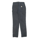 CARHARTT Womens Jeans Black Relaxed Straight Denim Good Condition W26 L29