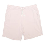 PUMA Mens Cotton Beige Casual Shorts XL W36 Drawstring Waistband