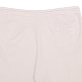 PUMA Mens Cotton Beige Casual Shorts XL W36 Drawstring Waistband