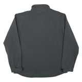 RUSSELL ATHLETIC Mens Grey Jacket 2XL Polyester Blend Zip Casual Outdoor