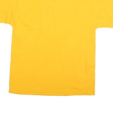 CHAMPION Mens Yellow NC A&T SU Classic T-Shirt L Short Sleeve Crew Neck Cotton