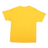 CHAMPION Mens Yellow NC A&T SU Classic T-Shirt L Short Sleeve Crew Neck Cotton