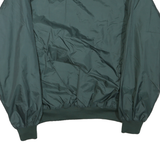 SPORT-TEK Mens Green Jacket L Polyester Blend Plain Zip Casual Lightweight