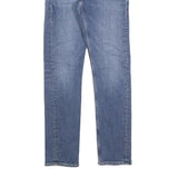 CALVIN KLEIN JEANS Mens Slim Blue Denim Jeans W30 L32 Zip Cotton Blend Casual