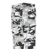 URBAN CLASSICS Mens Slim Cargo Camouflage Cotton Blend Trousers W30 L30 Pockets