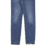 LEVI'S 502 Mens Blue Slim Straight Denim Cotton Blend Medium W30 L32 Zip Closure