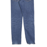 LEVI'S 502 Mens Blue Slim Straight Denim Cotton Blend Medium W30 L32 Zip Closure