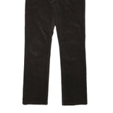 LAUREN RALPH LAUREN Womens Cotton Blend Brown Regular Fit Straight Trousers W30