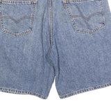 LEVI'S Mens Denim Blue Cotton Blend Casual Shorts XL W38 Classic Fit