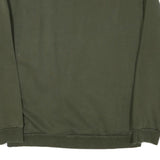 PUMA Mens Green Crew Neck M Cotton Blend Sweatshirt Pullover Logo