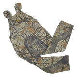 SKYLINE Mens Beige & Brown Camo Cotton Blend Dungarees L W38 L29 Outdoor Work