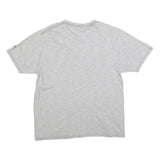 FANATICS Mens Grey Super Bowl Champions Graphic T-Shirt L Short Sleeve Crew Neck