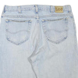 LEE Mens Shorts Blue Casual Denim XL W38 Cotton Blend Classic Fit
