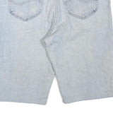 LEE Mens Shorts Blue Casual Denim XL W38 Cotton Blend Classic Fit