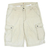 CARHARTT Mens Shorts Beige Cargo Plain M W34 Utility Workwear Cotton Blend