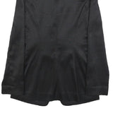 PACO RABANE Womens Black Button Jacket XS Polyester Blend Pinstripe Elegant