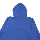 DODGER Mens Blue Aurora University Baseball Pullover Hoodie M Cotton Blend