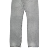LEVI'S Mens Regular Fit Grey Denim Jeans W29 L30 Casual Button Closure