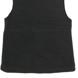 THE NORTH FACE Womens Black Zip Jacket S Polyester Fleece Outdoor Warm Vest