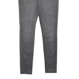 LEVI'S Womens Jeans Grey Relaxed Skinny Denim Medium W30 L32 Classic Zip Pockets