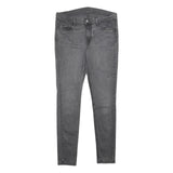 LEVI'S Womens Jeans Grey Relaxed Skinny Denim Medium W30 L32 Classic Zip Pockets